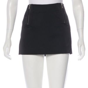 Elizabeth and James Satin Mini Skirt